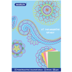 Marlin Project Board pad A4 25 sheets 160gsm Pastel assorted 